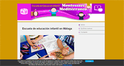 Desktop Screenshot of montessorimediterraneo.com